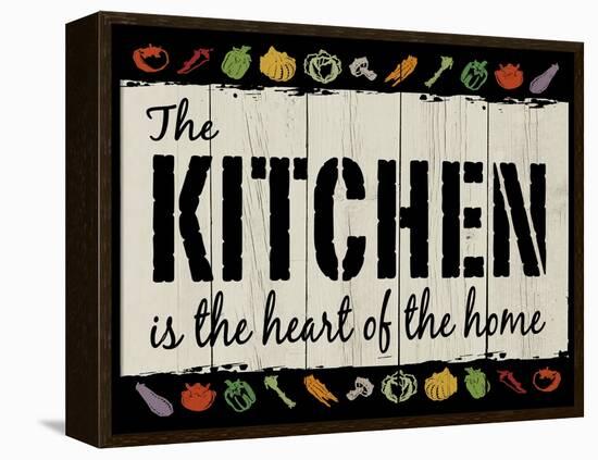 Kitchen Heart-ALI Chris-Framed Premier Image Canvas
