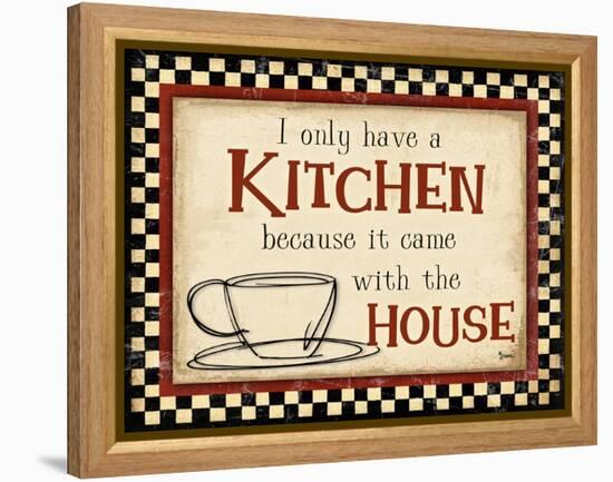 Kitchen House-Diane Stimson-Framed Stretched Canvas