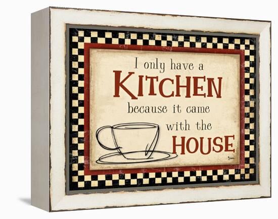 Kitchen House-Diane Stimson-Framed Stretched Canvas