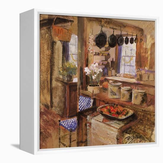 Kitchen I-Carney-Framed Stretched Canvas