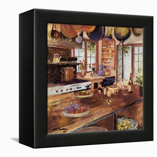 Kitchen II-Carney-Framed Stretched Canvas