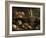 Kitchen Interior with Still Life, Maid by the Fire-Adriaen van Utrecht-Framed Giclee Print