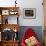 Kitchen Interior with Still Life, Maid by the Fire-Adriaen van Utrecht-Framed Giclee Print displayed on a wall