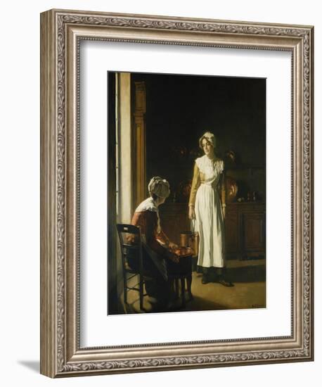 Kitchen Maids-Joseph Bail-Framed Giclee Print