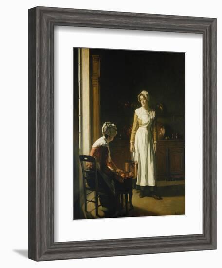 Kitchen Maids-Joseph Bail-Framed Giclee Print