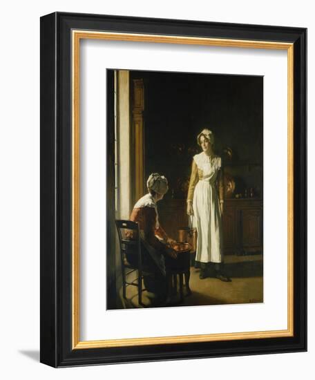 Kitchen Maids-Joseph Bail-Framed Giclee Print