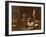 Kitchen of a Dutch Mansion-David the Younger Teniers-Framed Giclee Print