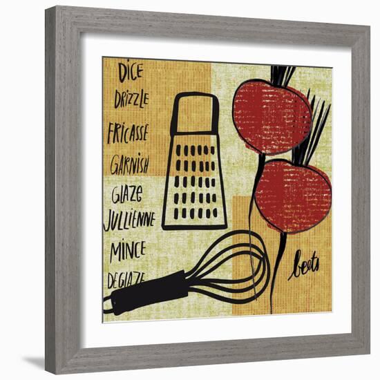 Kitchen Play II-Cheryl Warrick-Framed Art Print