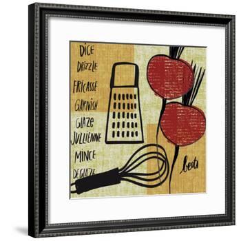 Kitchen Play II-Cheryl Warrick-Framed Art Print