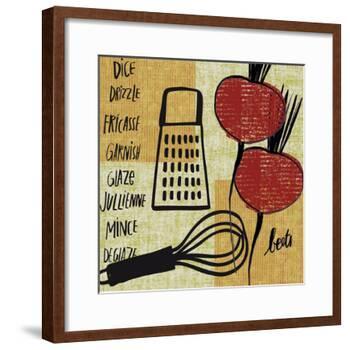 Kitchen Play II-Cheryl Warrick-Framed Art Print