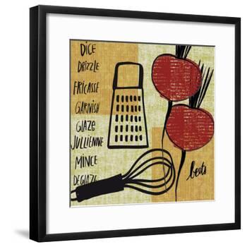 Kitchen Play II-Cheryl Warrick-Framed Art Print
