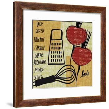 Kitchen Play II-Cheryl Warrick-Framed Art Print