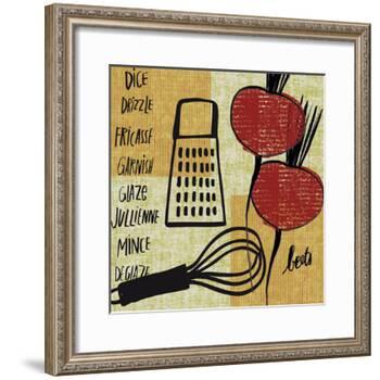 Kitchen Play II-Cheryl Warrick-Framed Art Print