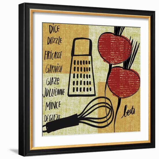 Kitchen Play II-Cheryl Warrick-Framed Art Print