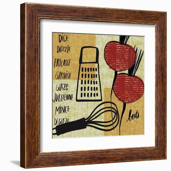 Kitchen Play II-Cheryl Warrick-Framed Art Print