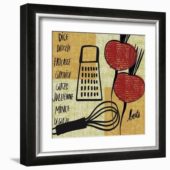 Kitchen Play II-Cheryl Warrick-Framed Art Print