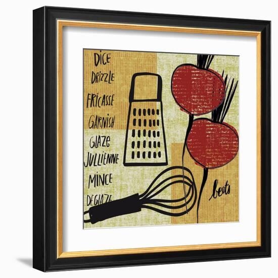 Kitchen Play II-Cheryl Warrick-Framed Art Print