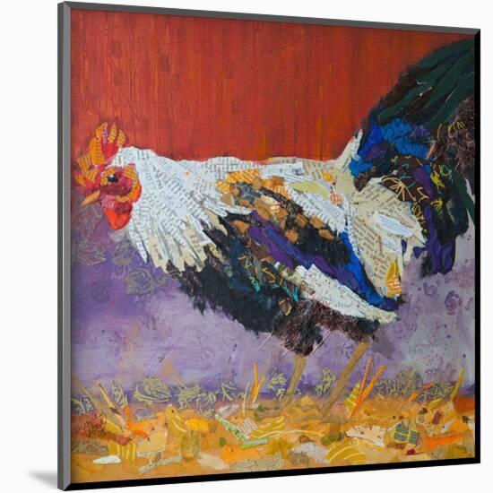 Kitchen Rooster-null-Mounted Art Print