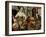 Kitchen Scene, with Jesus in the House of Martha and Mary-Joachim Bueckelaer-Framed Art Print