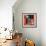 Kitchen Still Life on Red, 2019 (Acrylic)-Ann Oram-Framed Giclee Print displayed on a wall