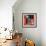 Kitchen Still Life on Red, 2019 (Acrylic)-Ann Oram-Framed Giclee Print displayed on a wall