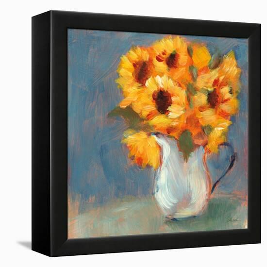 Kitchen Sunflowers-Sue Schlabach-Framed Stretched Canvas