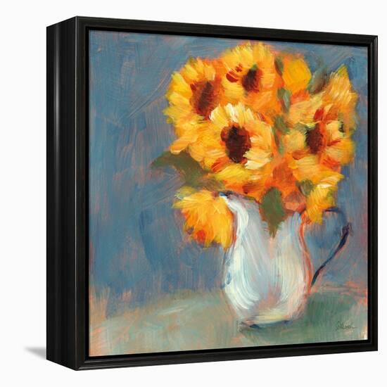 Kitchen Sunflowers-Sue Schlabach-Framed Stretched Canvas