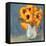 Kitchen Sunflowers-Sue Schlabach-Framed Stretched Canvas