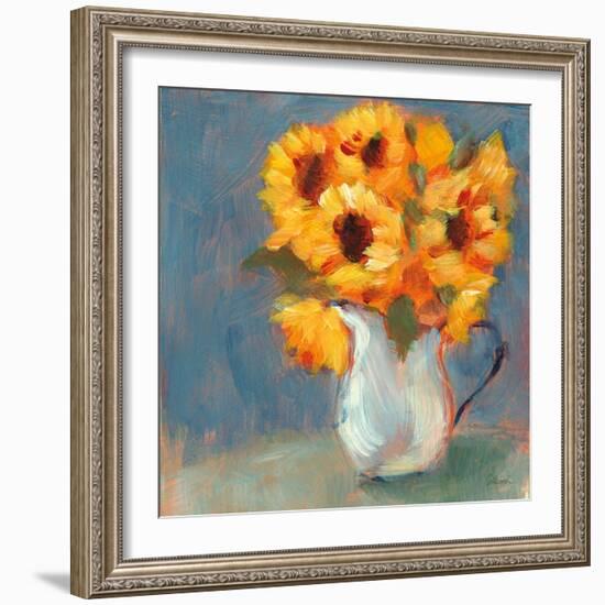 Kitchen Sunflowers-Sue Schlabach-Framed Art Print