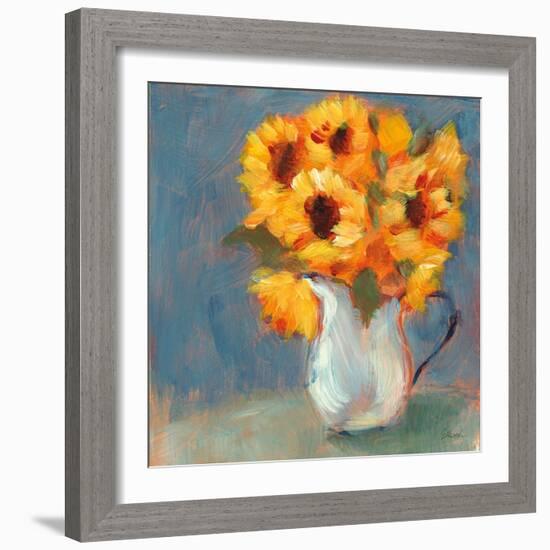 Kitchen Sunflowers-Sue Schlabach-Framed Art Print