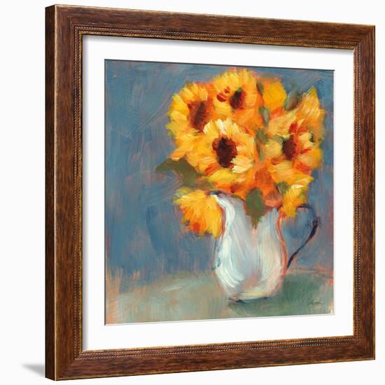 Kitchen Sunflowers-Sue Schlabach-Framed Art Print