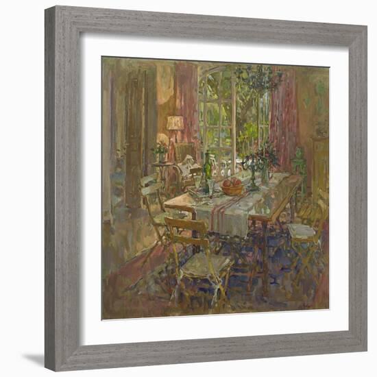 Kitchen Table, Provence-Susan Ryder-Framed Giclee Print