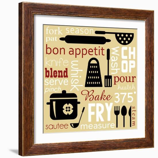 Kitchen Things Image-Lauren Gibbons-Framed Art Print