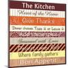 Kitchen Thoughts Patterns-Lauren Gibbons-Mounted Art Print