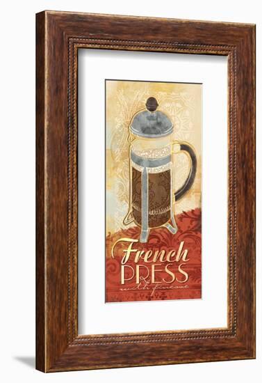 Kitchen Tile French Press-Alan Hopfensperger-Framed Art Print