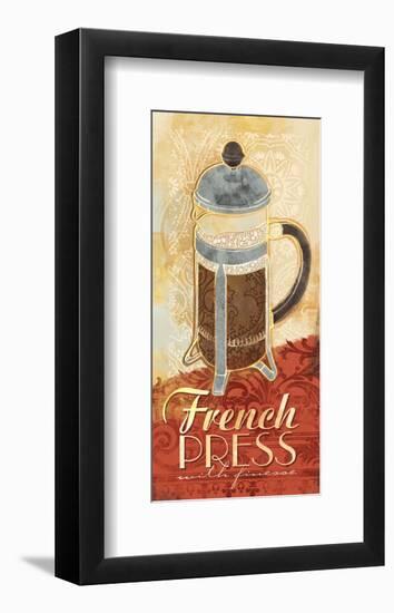 Kitchen Tile French Press-Alan Hopfensperger-Framed Art Print