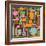 Kitchen Utensils - Seamless Pattern-kytalpa-Framed Premium Giclee Print