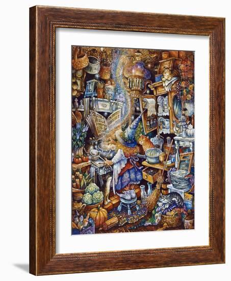 Kitchen Witch 2-Bill Bell-Framed Giclee Print