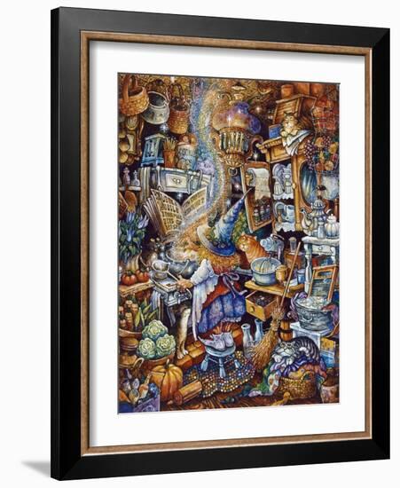 Kitchen Witch 2-Bill Bell-Framed Giclee Print