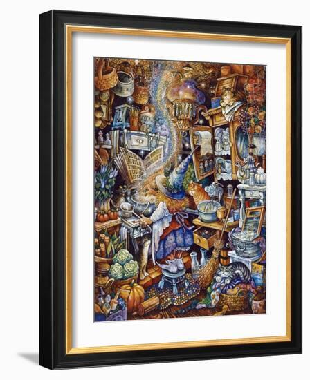 Kitchen Witch 2-Bill Bell-Framed Giclee Print