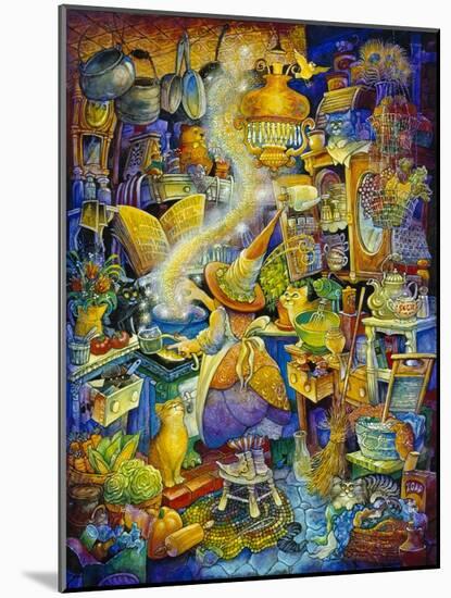 Kitchen Witch-Bill Bell-Mounted Giclee Print