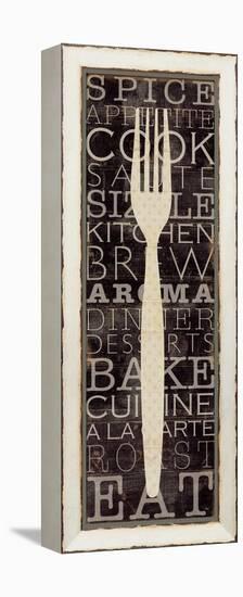 Kitchen Words I-Pela Design-Framed Stretched Canvas