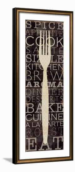 Kitchen Words I-Pela Design-Framed Art Print