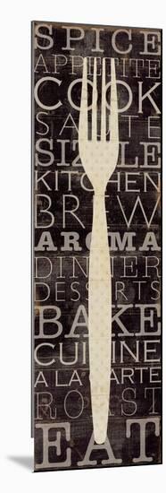 Kitchen Words I-Pela Design-Mounted Art Print