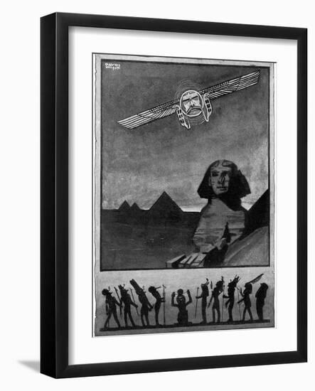 Kitchener, Gods of Egypt-David Wilson-Framed Photographic Print