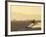 Kite Boarding in the Sacramento River, Sherman Island, Rio Vista, California-Josh Anon-Framed Photographic Print