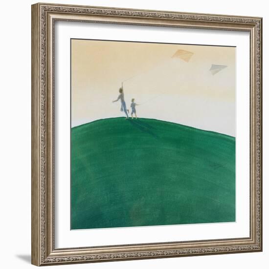 Kite Flying, 2000-Lincoln Seligman-Framed Giclee Print