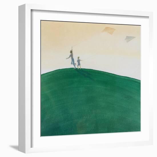 Kite Flying, 2000-Lincoln Seligman-Framed Giclee Print