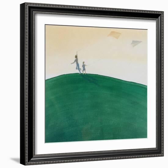 Kite Flying, 2000-Lincoln Seligman-Framed Giclee Print