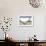 Kite Flying from Rooftop-Katsushika Hokusai-Framed Premium Giclee Print displayed on a wall